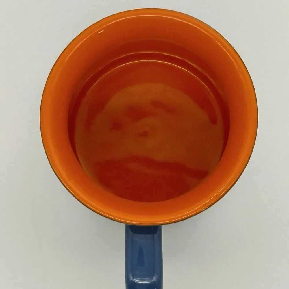 NEW YORK METS Blue Orange Coffee Cup Mug Ceramic Major League Baseball MLB Fans